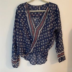 Free People flowy blouse